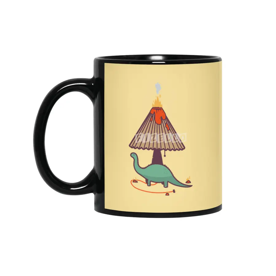 Lava Lamp Siyah Kupa