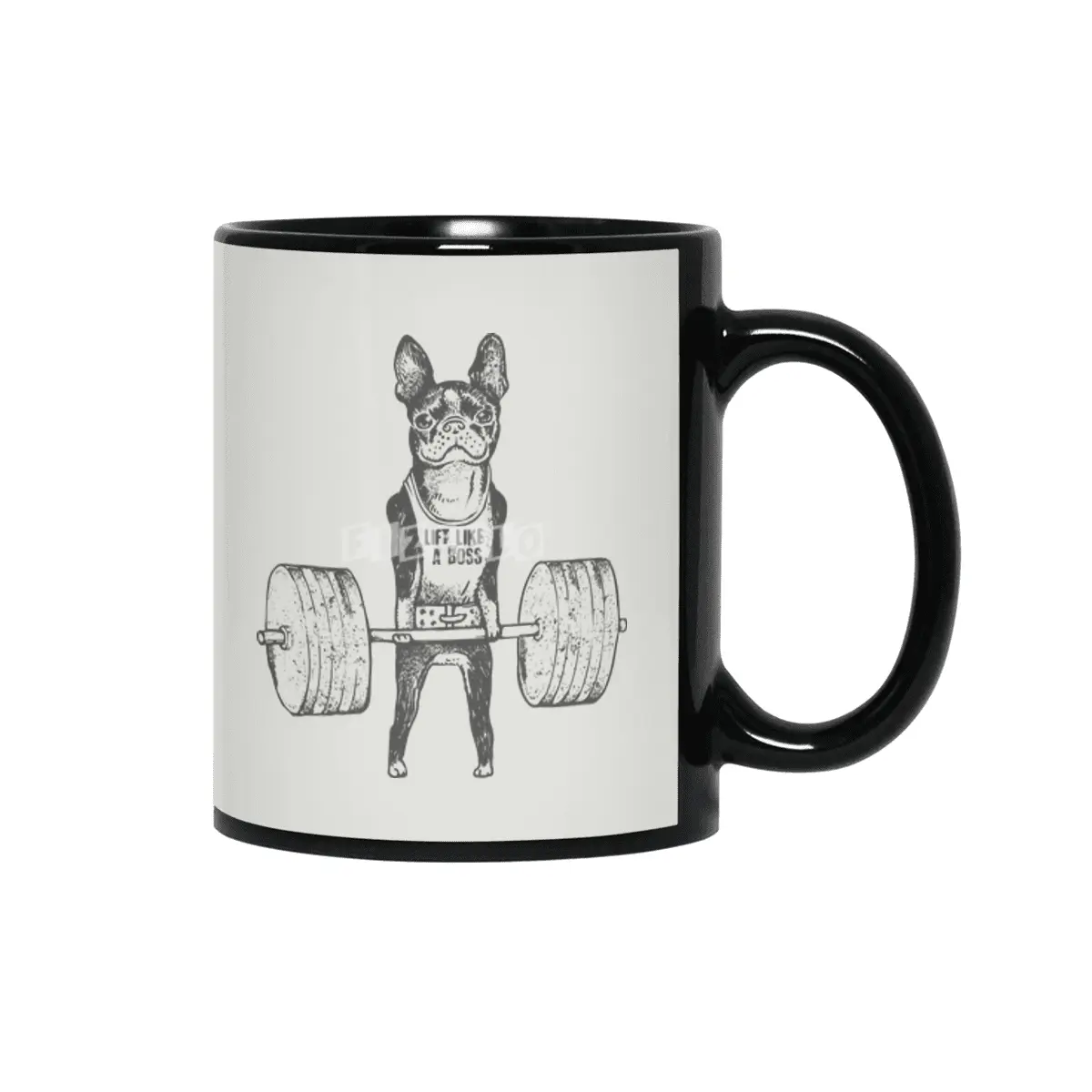 Boston Terrier Lift Siyah Kupa