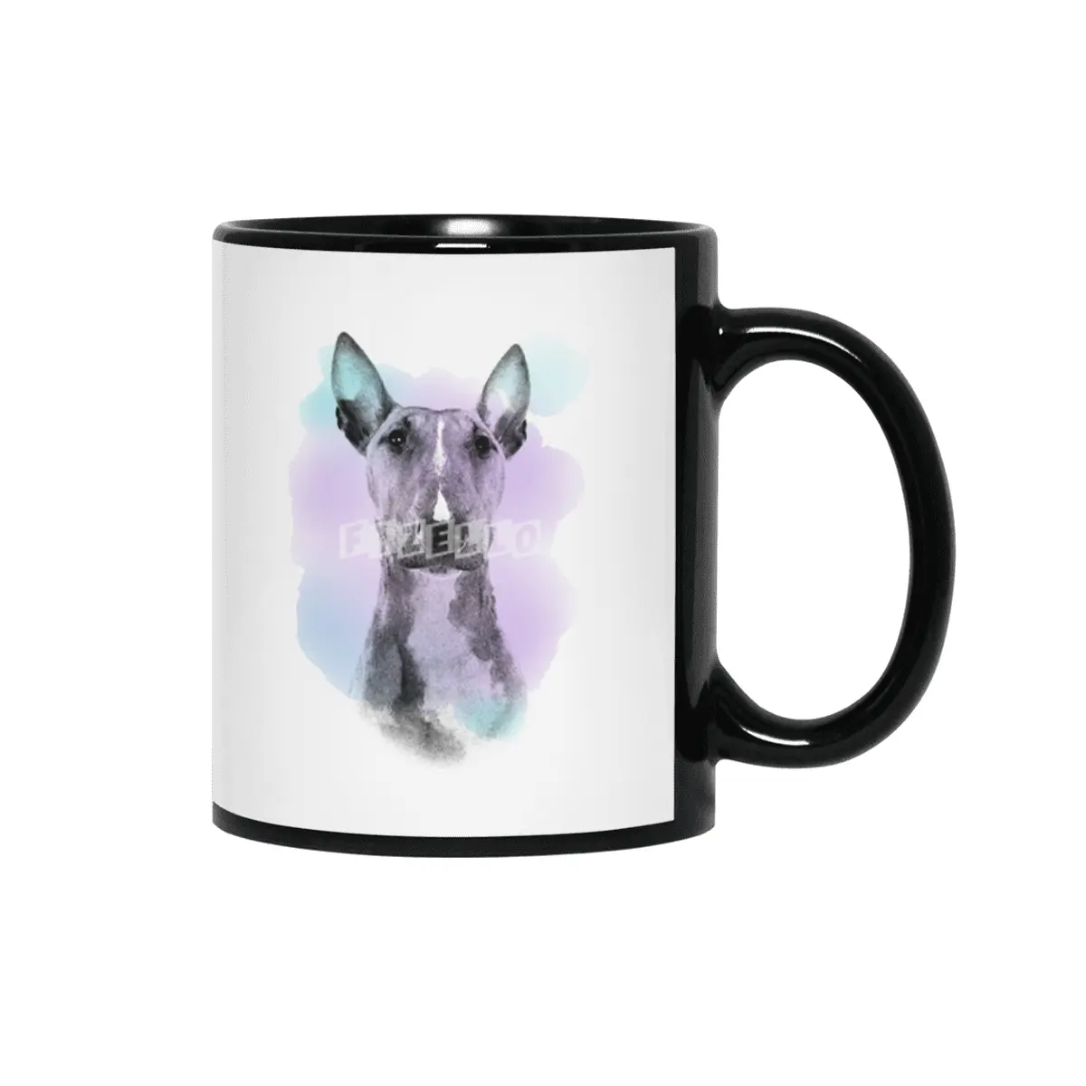 Bullterrier Siyah Kupa