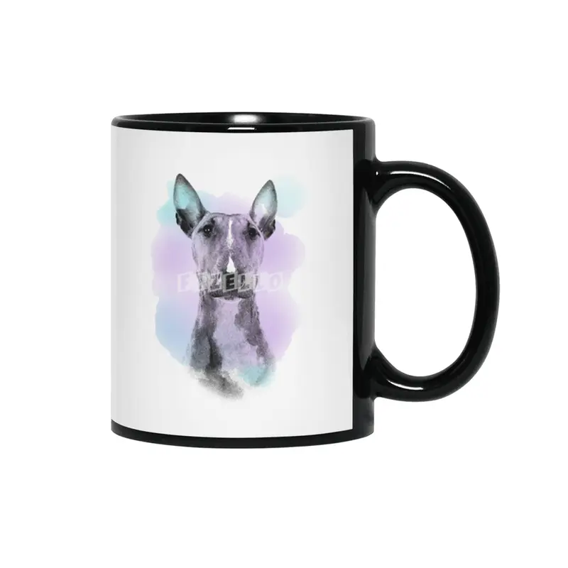 Bullterrier Siyah Kupa