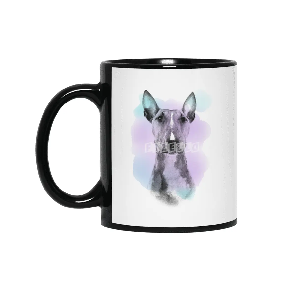 Bullterrier Siyah Kupa