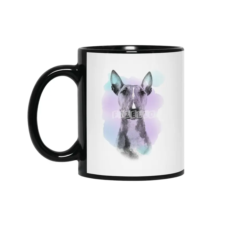 Bullterrier Siyah Kupa