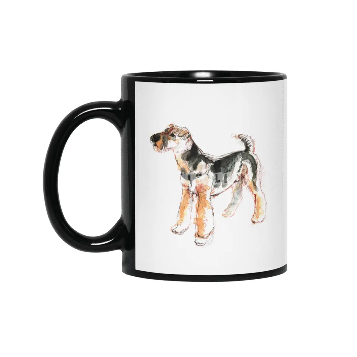 Airedale Terrier Siyah Kupa