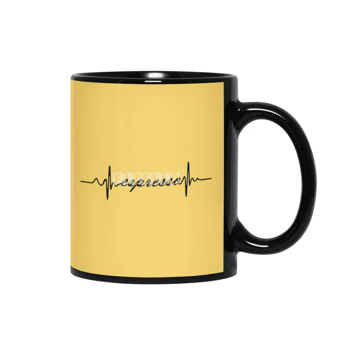 Espresso Heartbeat Siyah Kupa