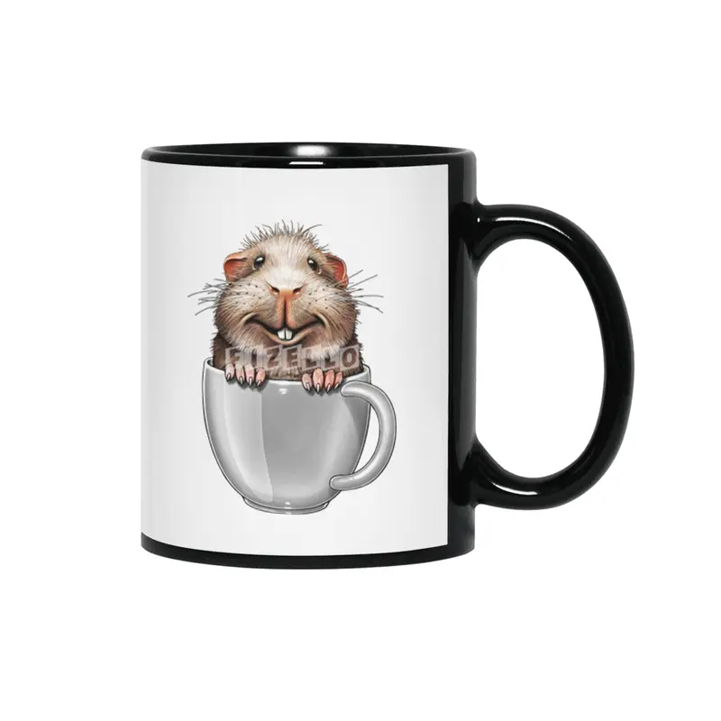 Guinea Pigs In The Cup Siyah Kupa