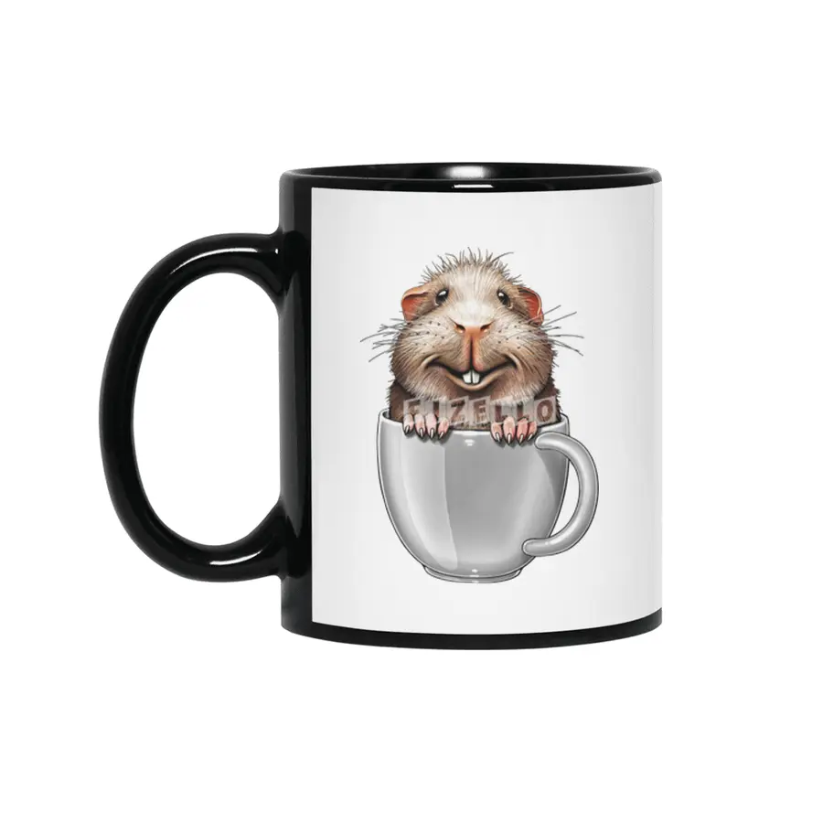 Guinea Pigs In The Cup Siyah Kupa