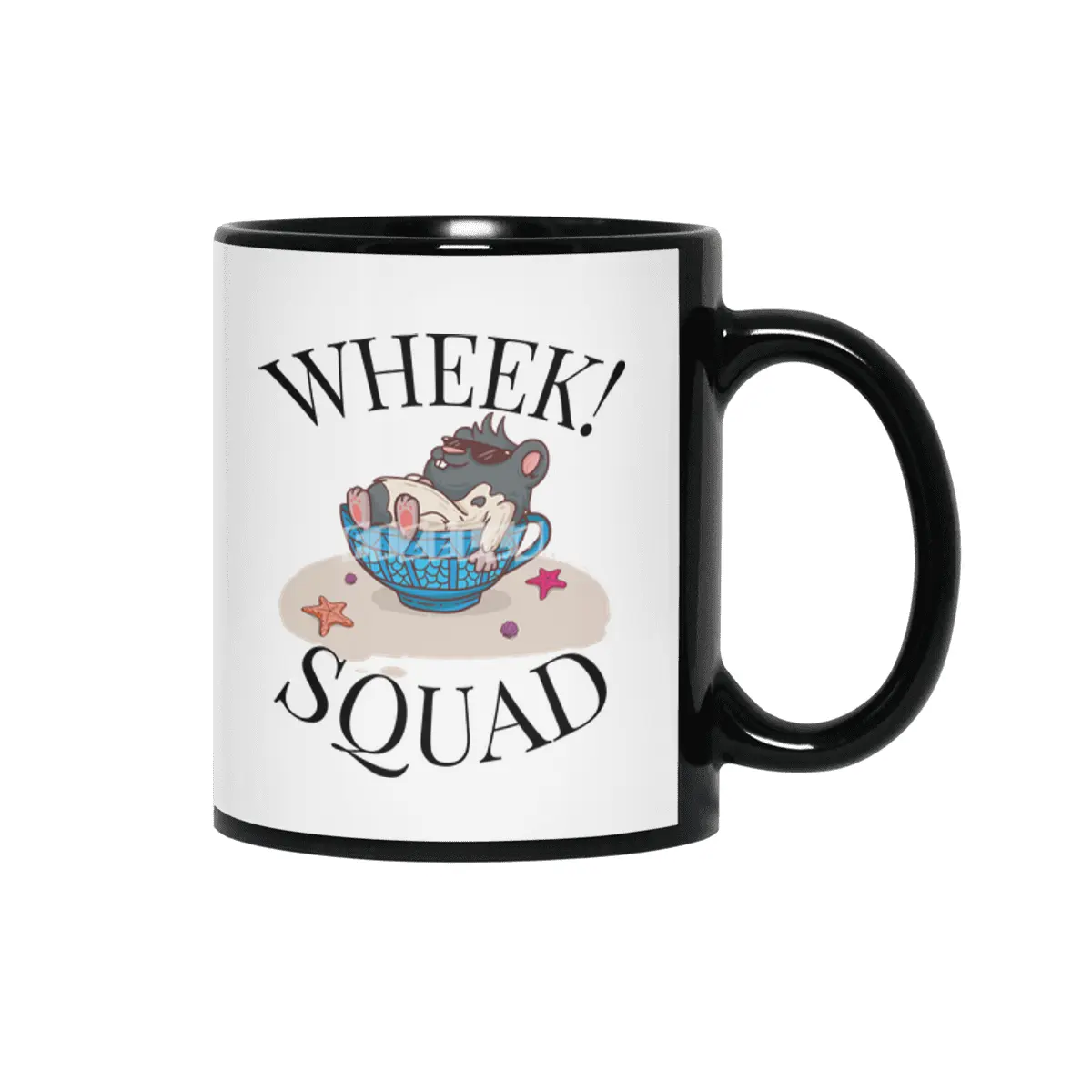 Great gift for guinea pig owners Siyah Kupa