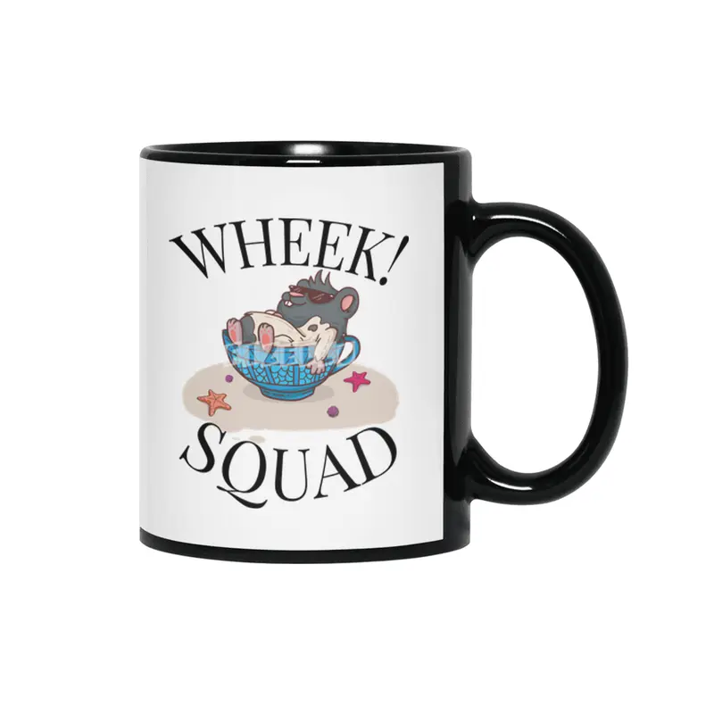 Great gift for guinea pig owners Siyah Kupa