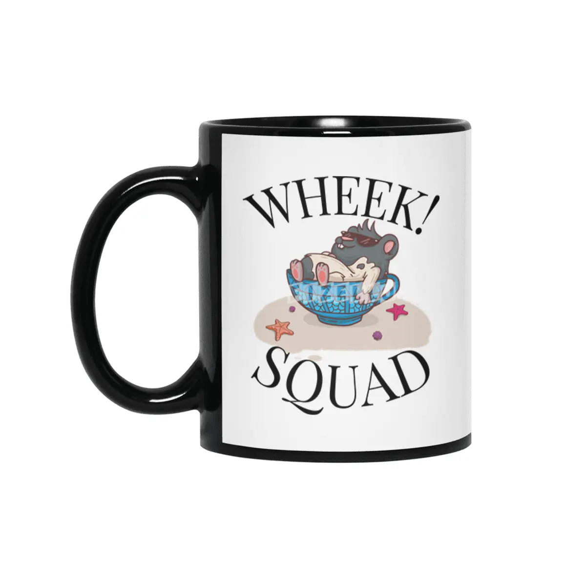 Great gift for guinea pig owners Siyah Kupa