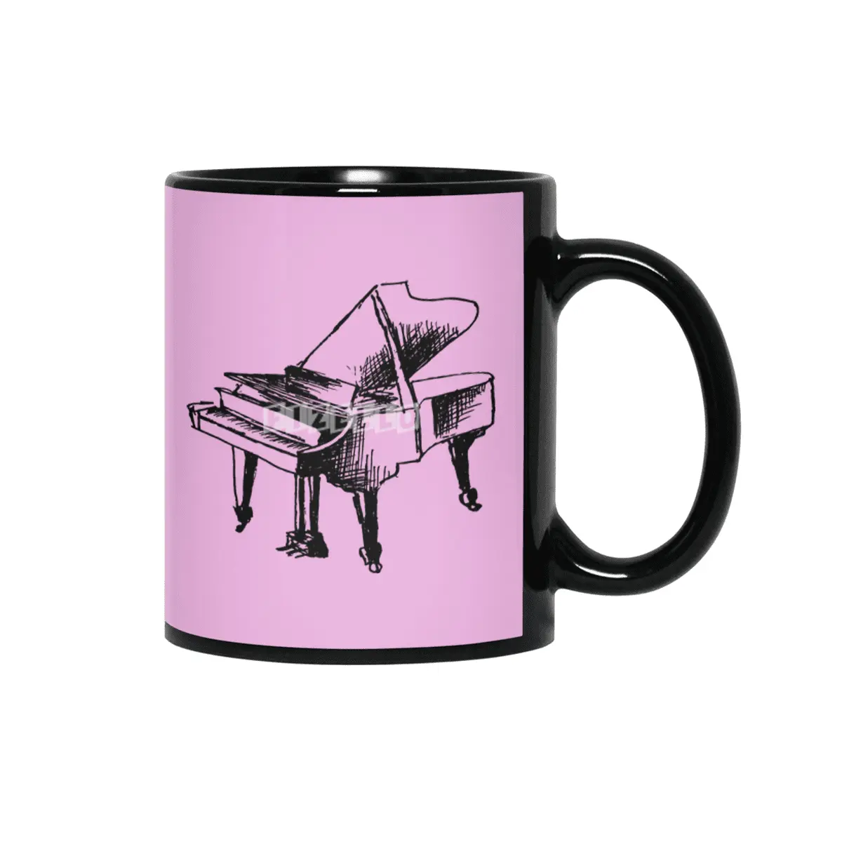 Piano Siyah Kupa