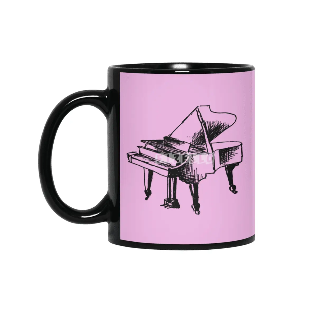 Piano Siyah Kupa
