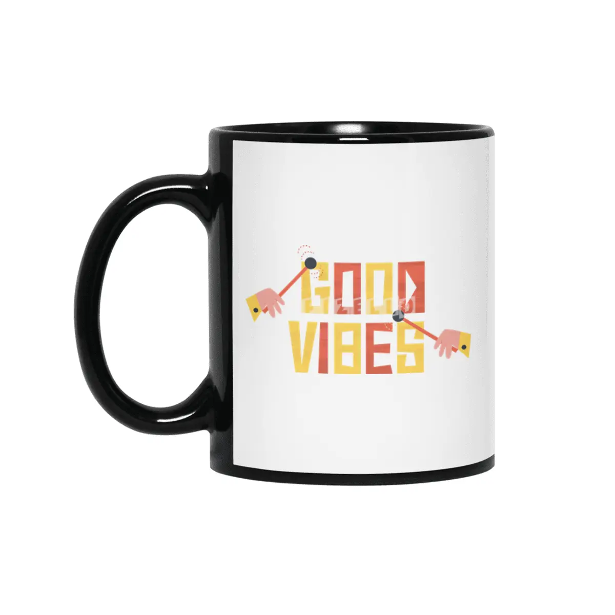 Vintage Jazz Music | Good Vibes | Vibraphone Retro 50s Positivity Siyah Kupa