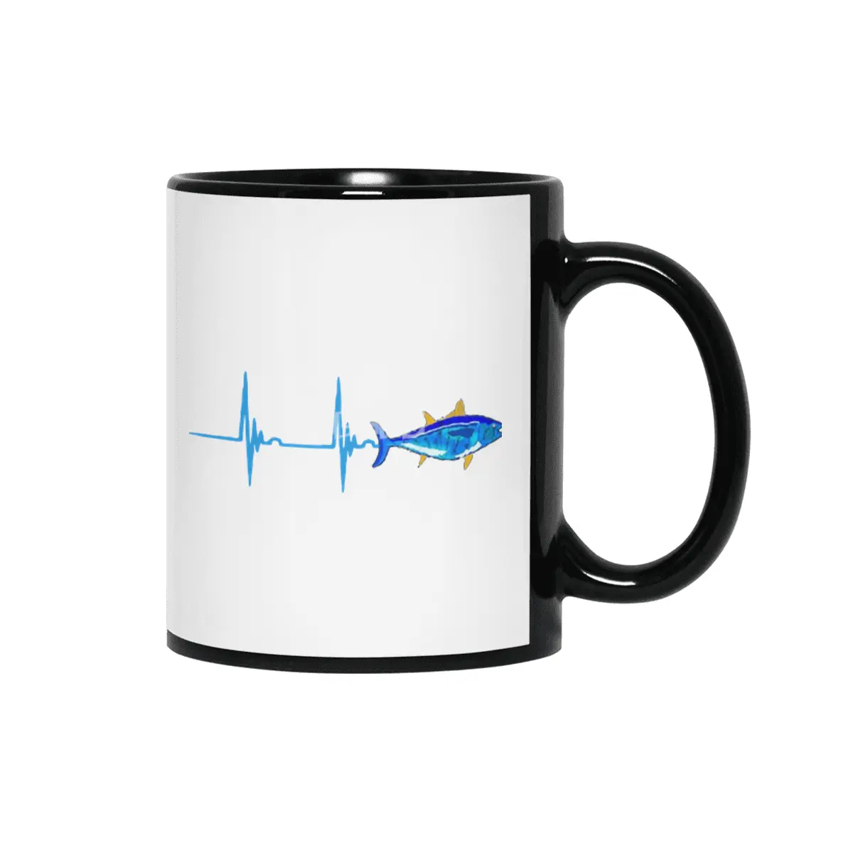 bluefin tuna heartbeat Siyah Kupa