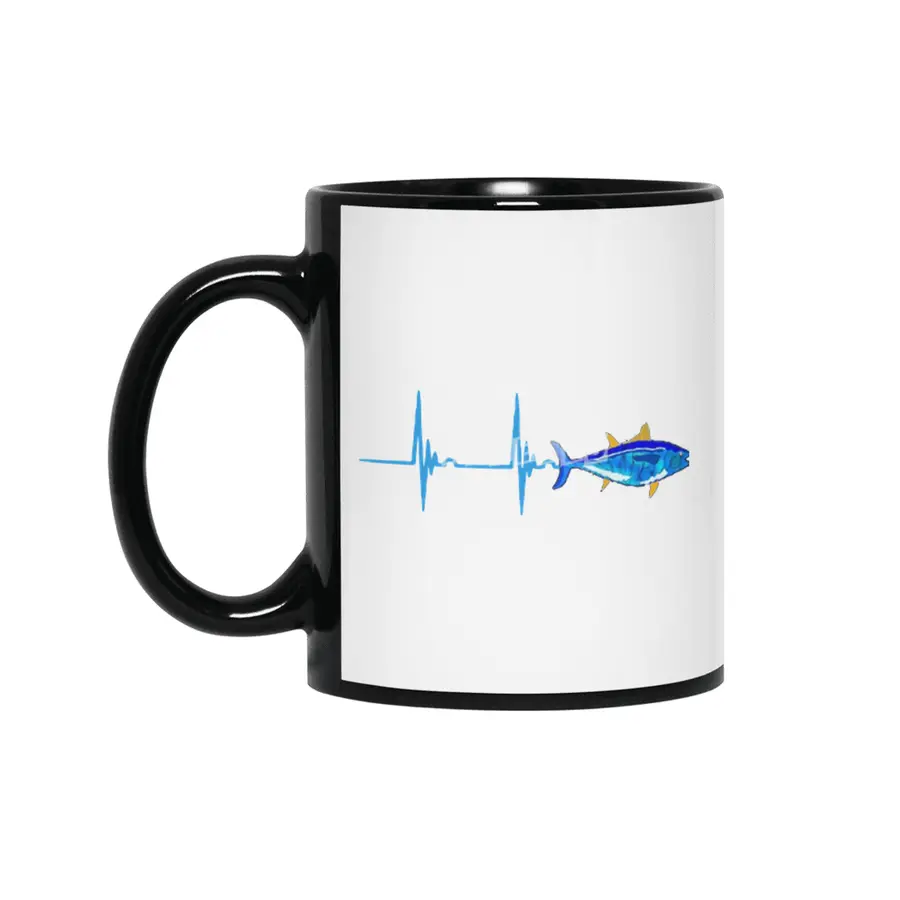 bluefin tuna heartbeat Siyah Kupa