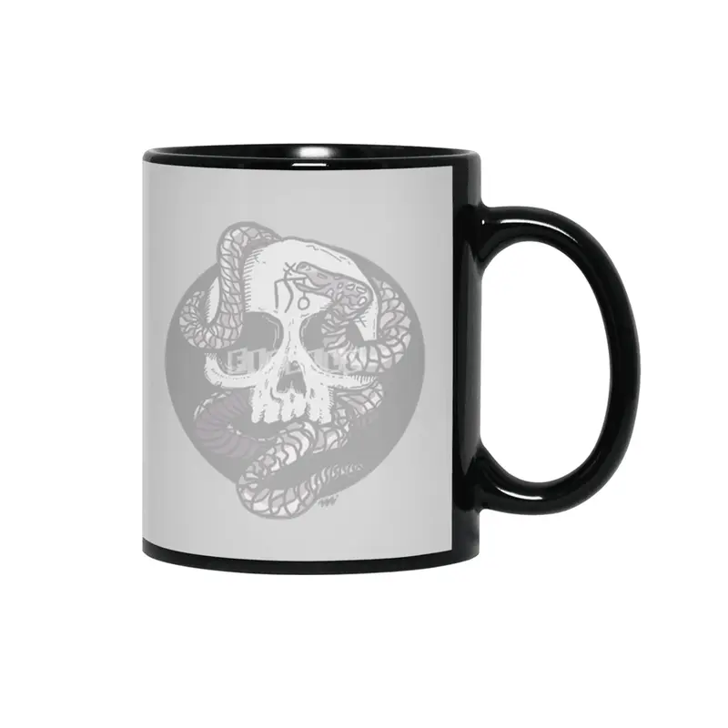 SM Skull Siyah Kupa