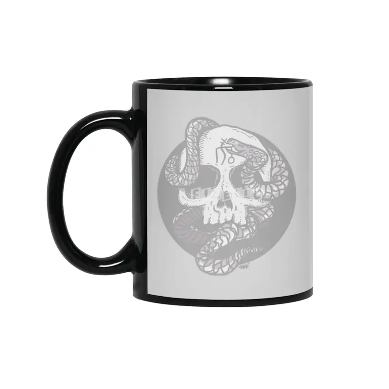 SM Skull Siyah Kupa