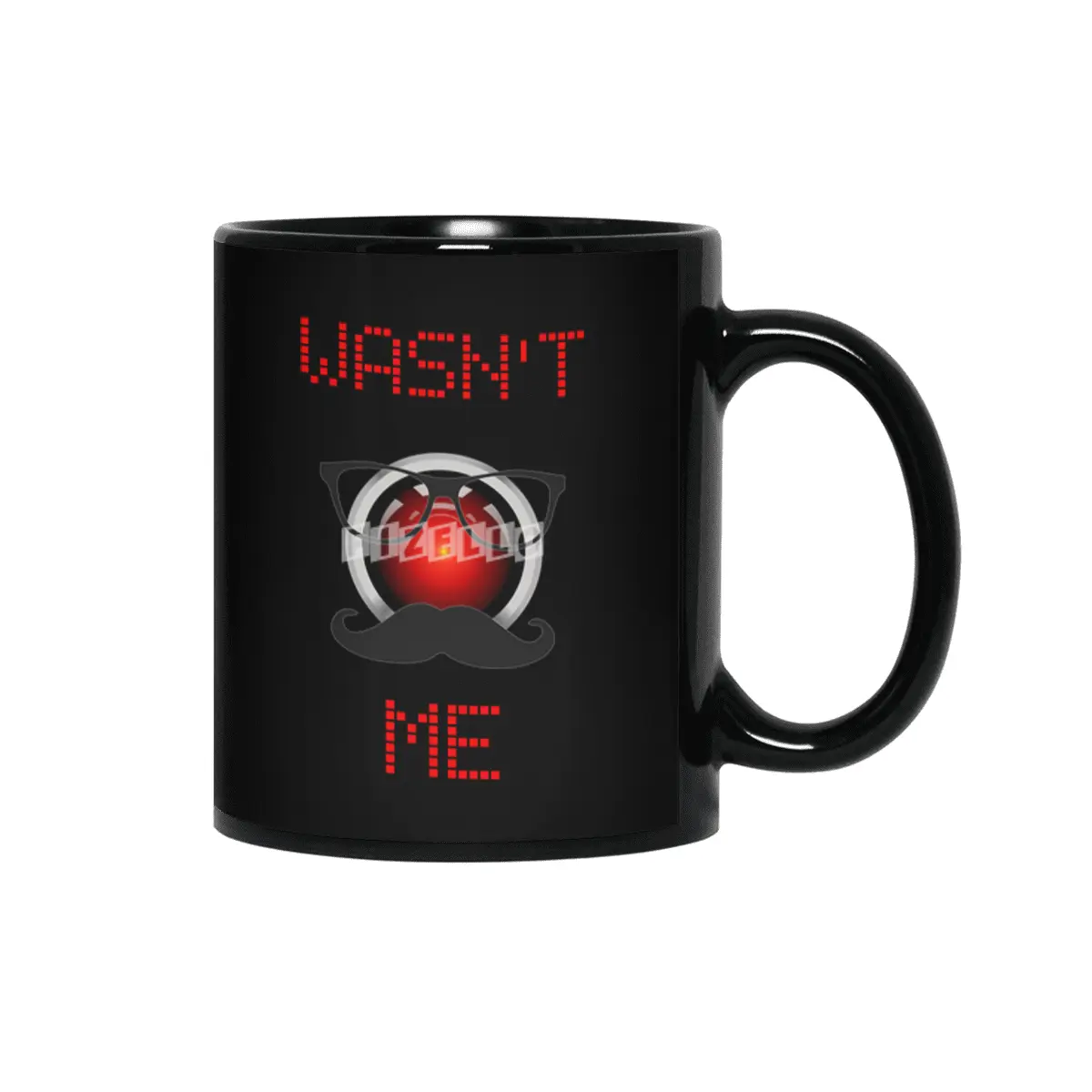 Wasn't Me. Android computer on the loose. Siyah Kupa