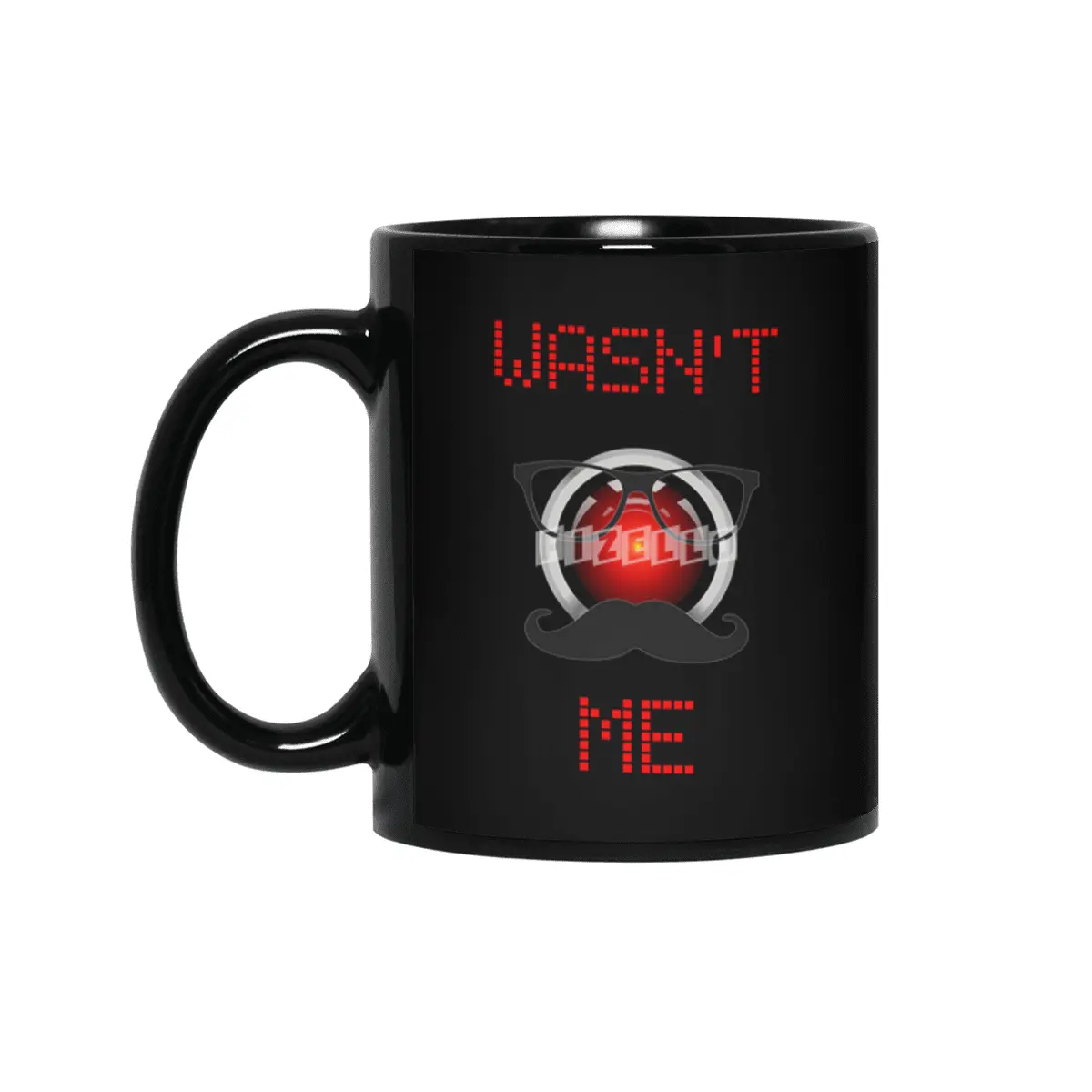 Wasn't Me. Android computer on the loose. Siyah Kupa