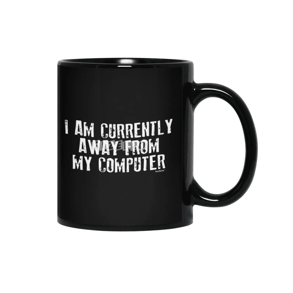 I Am Currently Away From My Computer Geek Nerd It Siyah Kupa