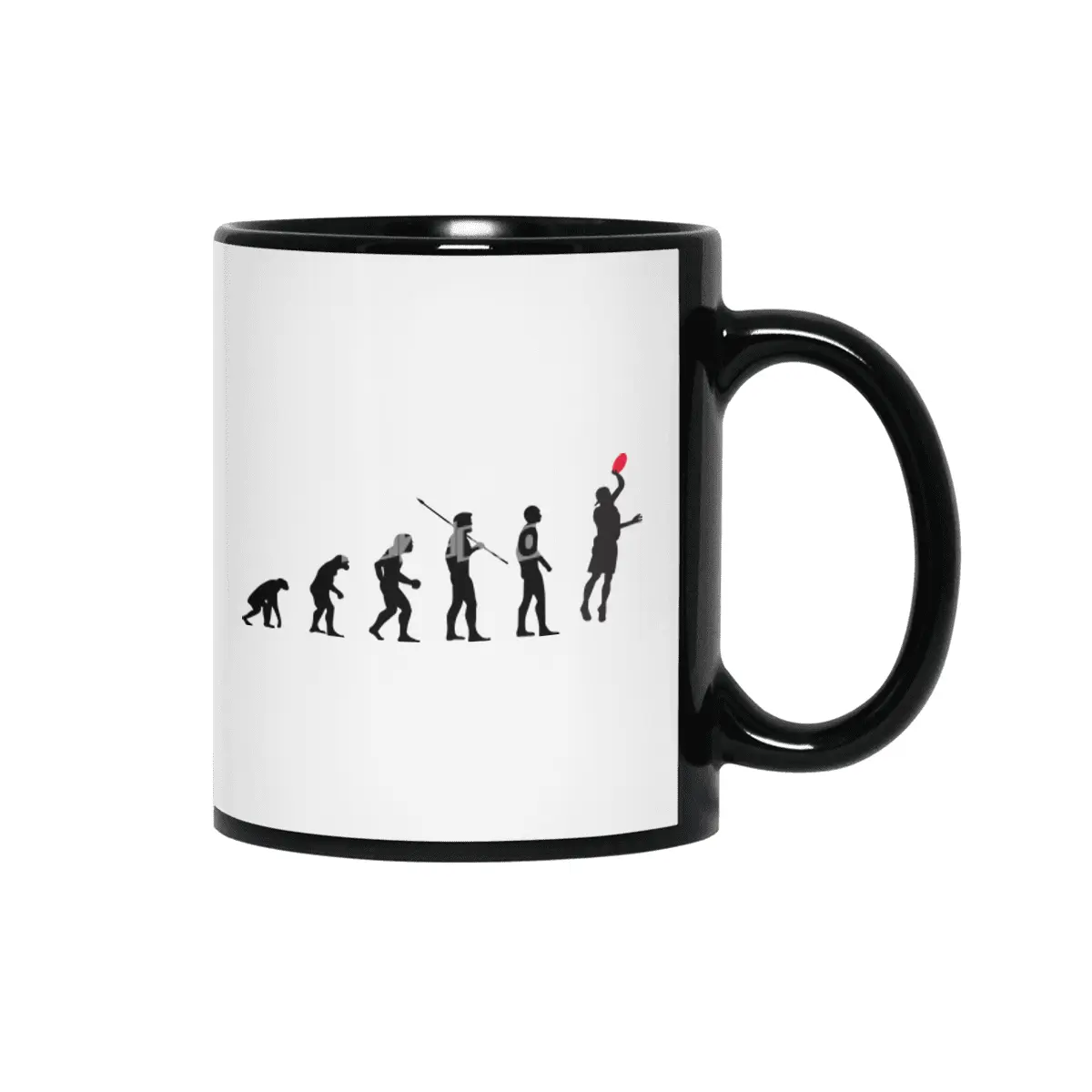 Evolution of Man | Disc Golf Players Funny Meme Bv Siyah Kupa