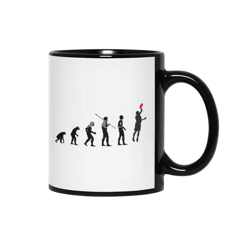 Evolution of Man | Disc Golf Players Funny Meme Bv Siyah Kupa