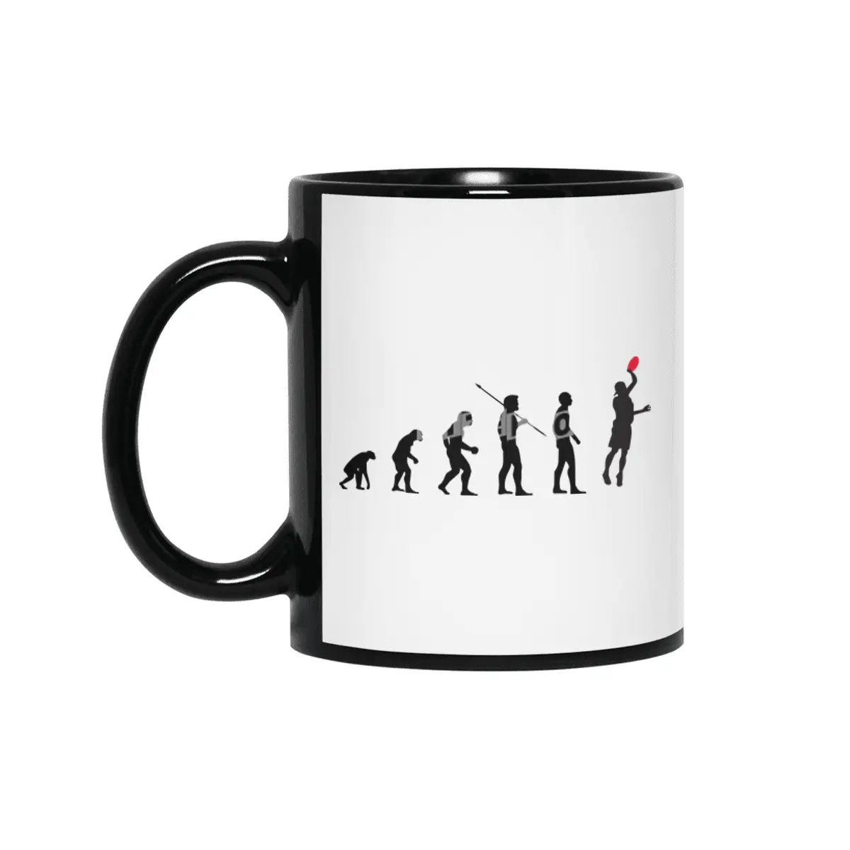 Evolution of Man | Disc Golf Players Funny Meme Bv Siyah Kupa