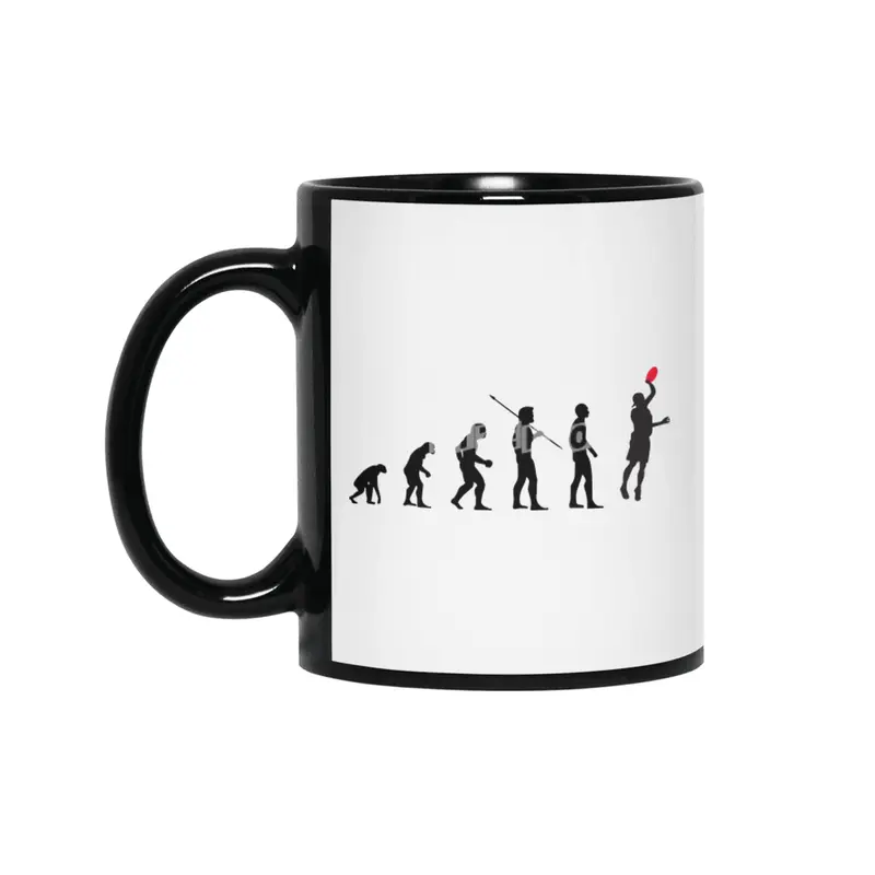 Evolution of Man | Disc Golf Players Funny Meme Bv Siyah Kupa