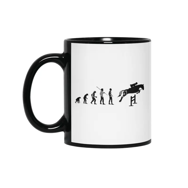 Evolution of Man | Funny Jockey Horseman Meme Bv Siyah Kupa
