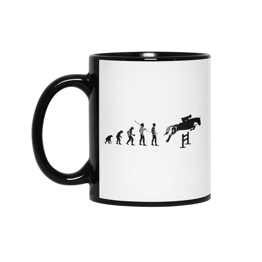 Evolution of Man | Funny Jockey Horseman Meme Bv Siyah Kupa
