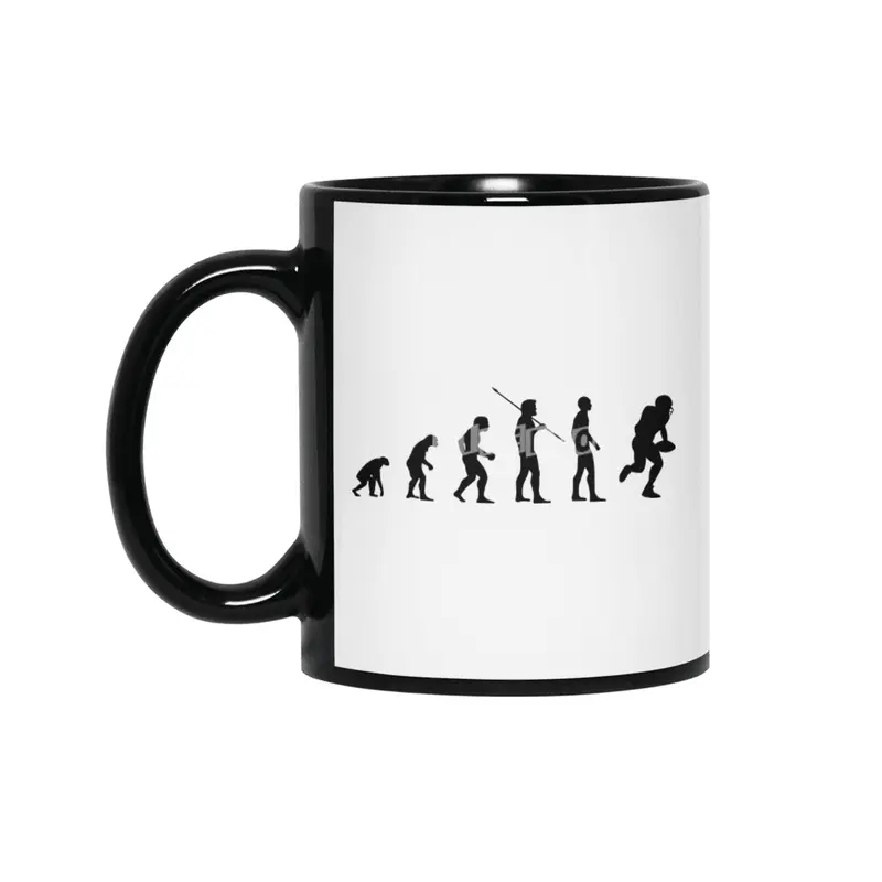 Evolution of Mankind • Funny American Football Bv Siyah Kupa