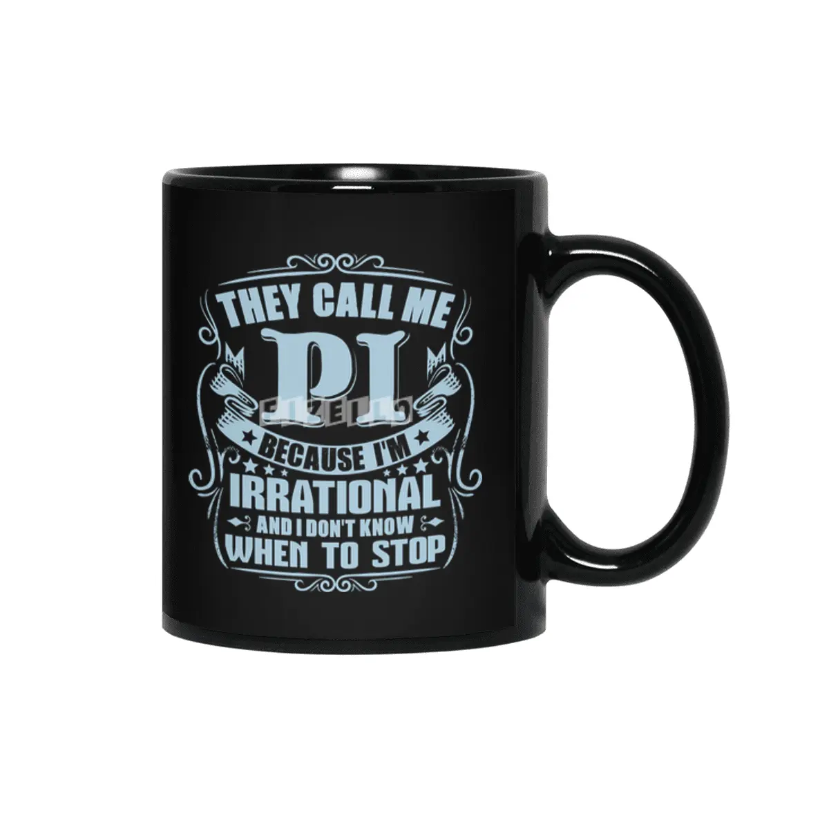 Funny Pi Day Math Geek Science Gift Siyah Kupa