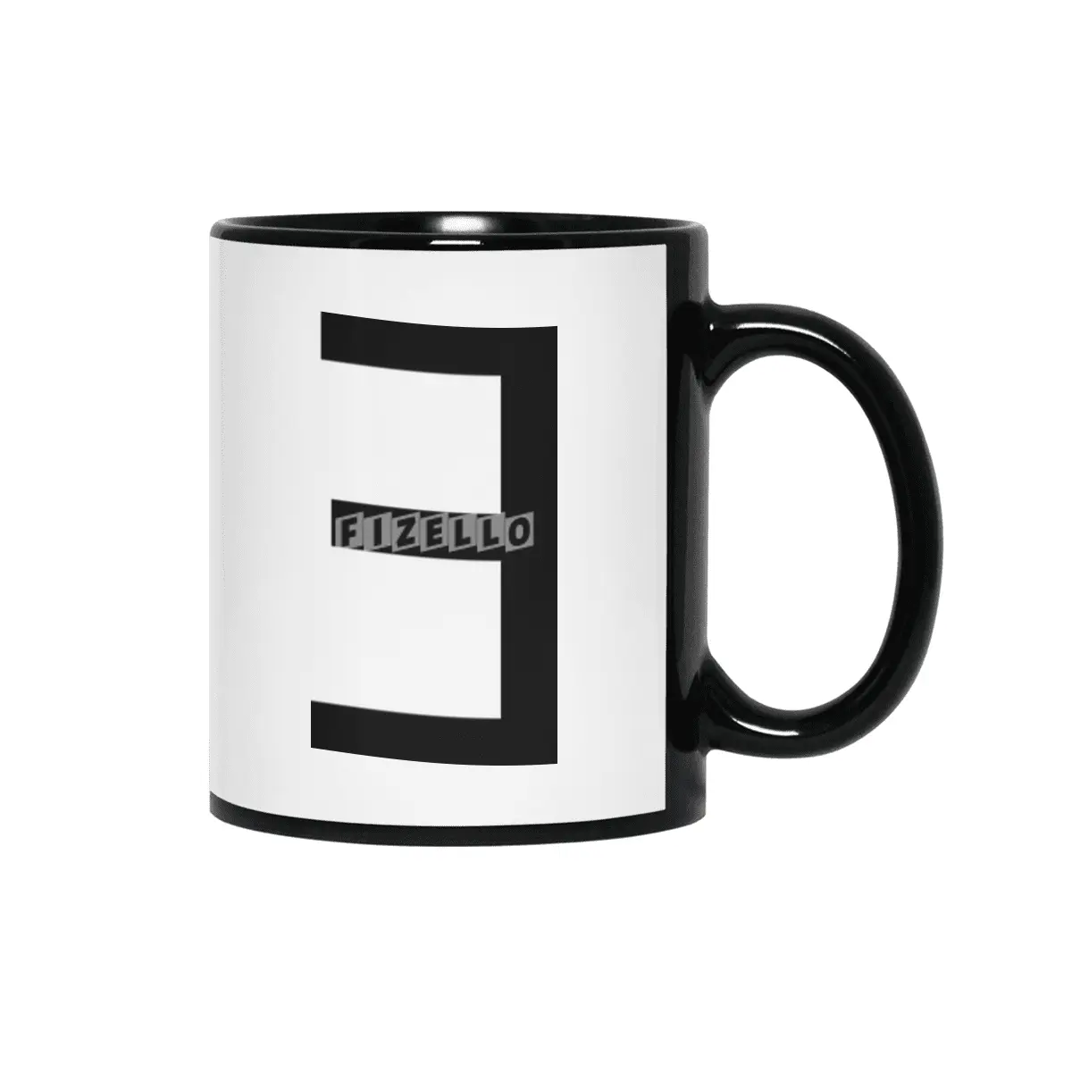 E Backwards Letter - There Exists (Maths Symbol) Siyah Kupa