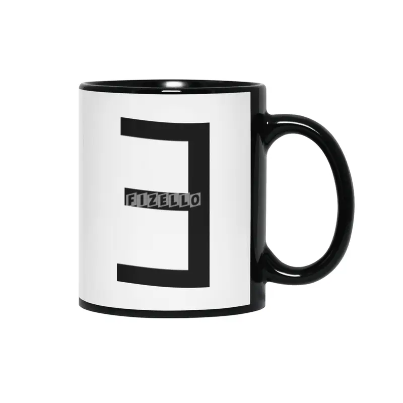 E Backwards Letter - There Exists (Maths Symbol) Siyah Kupa