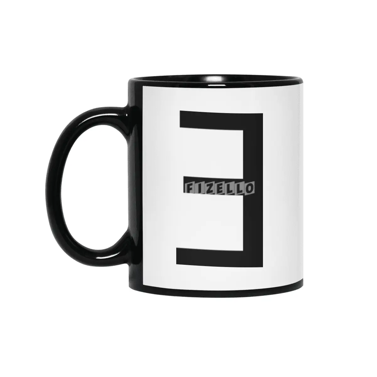 E Backwards Letter - There Exists (Maths Symbol) Siyah Kupa