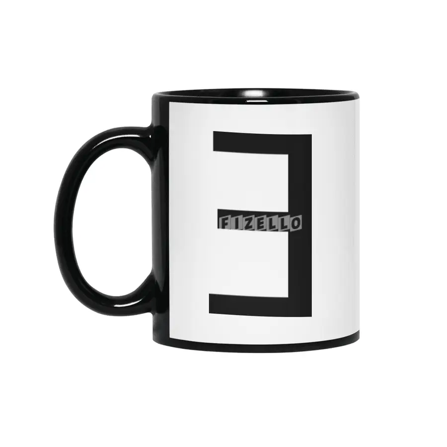 E Backwards Letter - There Exists (Maths Symbol) Siyah Kupa