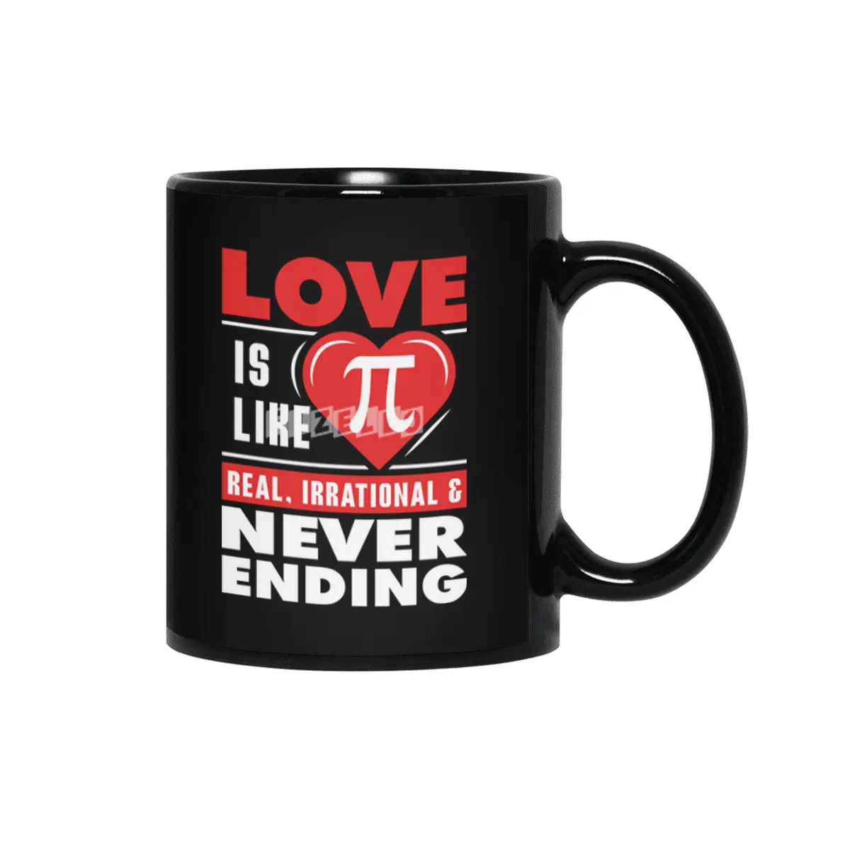 Funny Pi Day Math Teacher Geek Gift Siyah Kupa