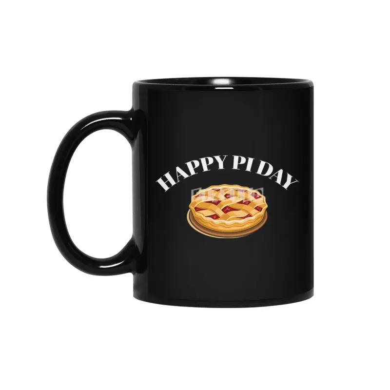 Happy Pi Day Celebrate Pi Day Math Siyah Kupa