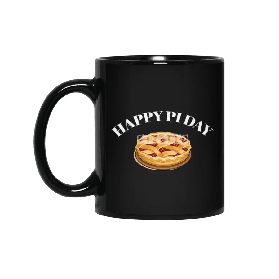 Happy Pi Day Celebrate Pi Day Math Siyah Kupa