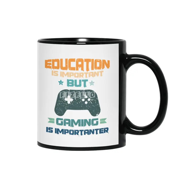 Education Is Important But Gaming Siyah Kupa