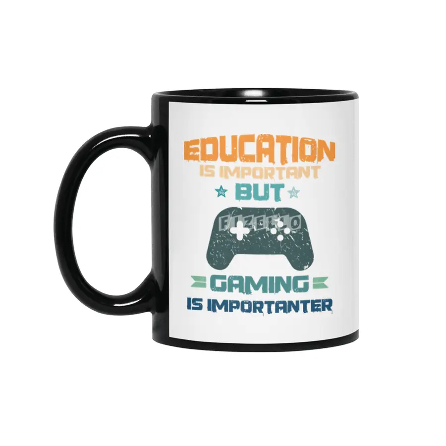Education Is Important But Gaming Siyah Kupa