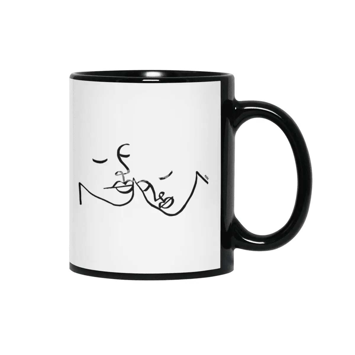 Couple Siyah Kupa