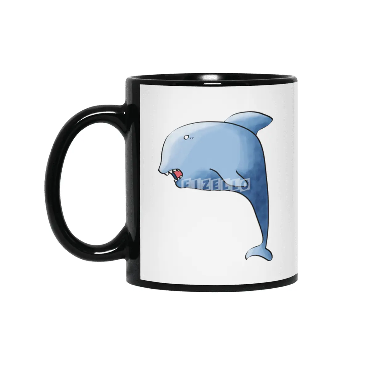 Dolphin from deep sea Siyah Kupa
