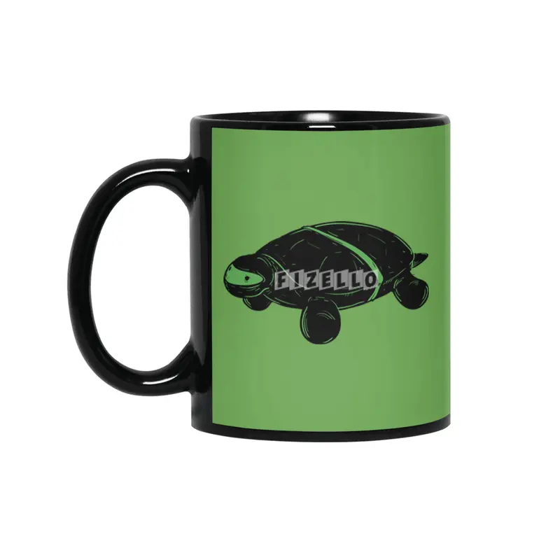 A turtle that is a also a ninja Siyah Kupa