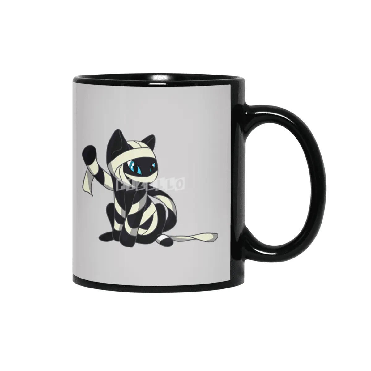 Mummy Cat Siyah Kupa