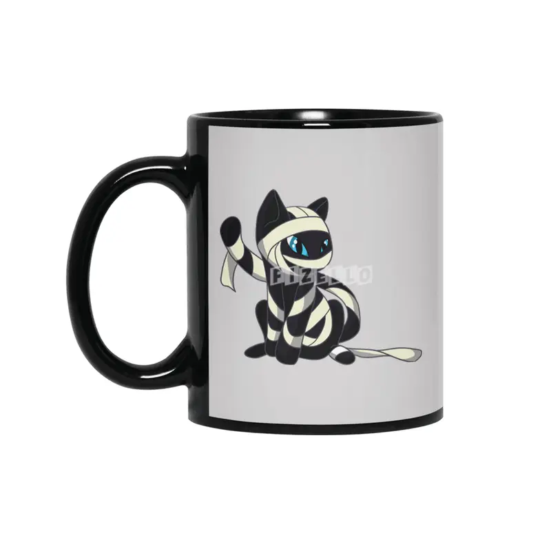 Mummy Cat Siyah Kupa