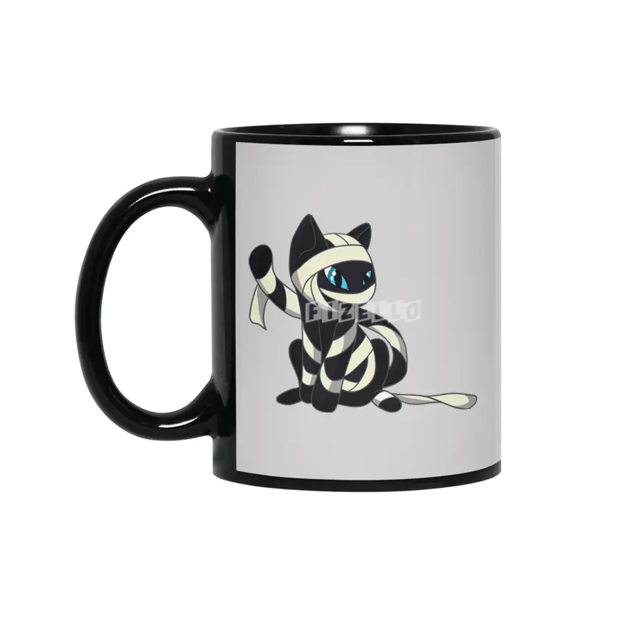 Mummy Cat Siyah Kupa