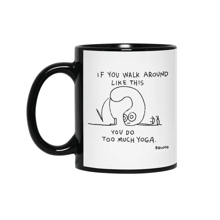 Yoga-ga. Siyah Kupa