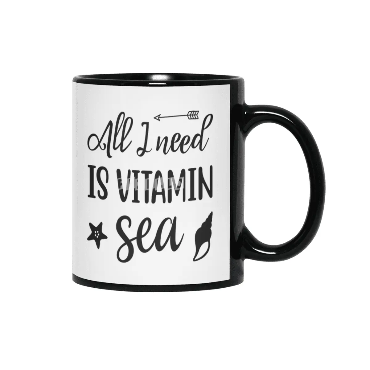 All I Need is Vitamin Sea Siyah Kupa