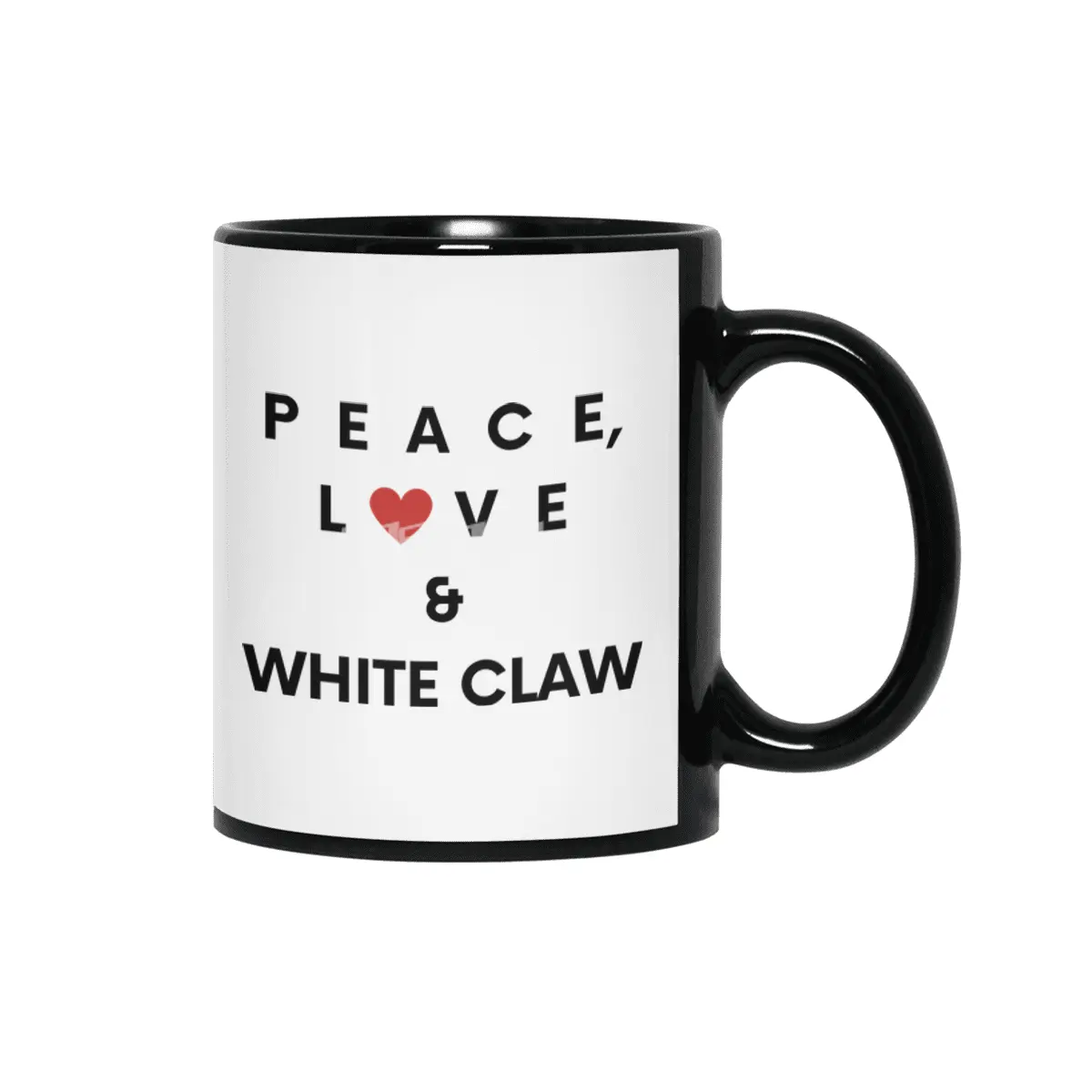 All I need- White Claw Siyah Kupa