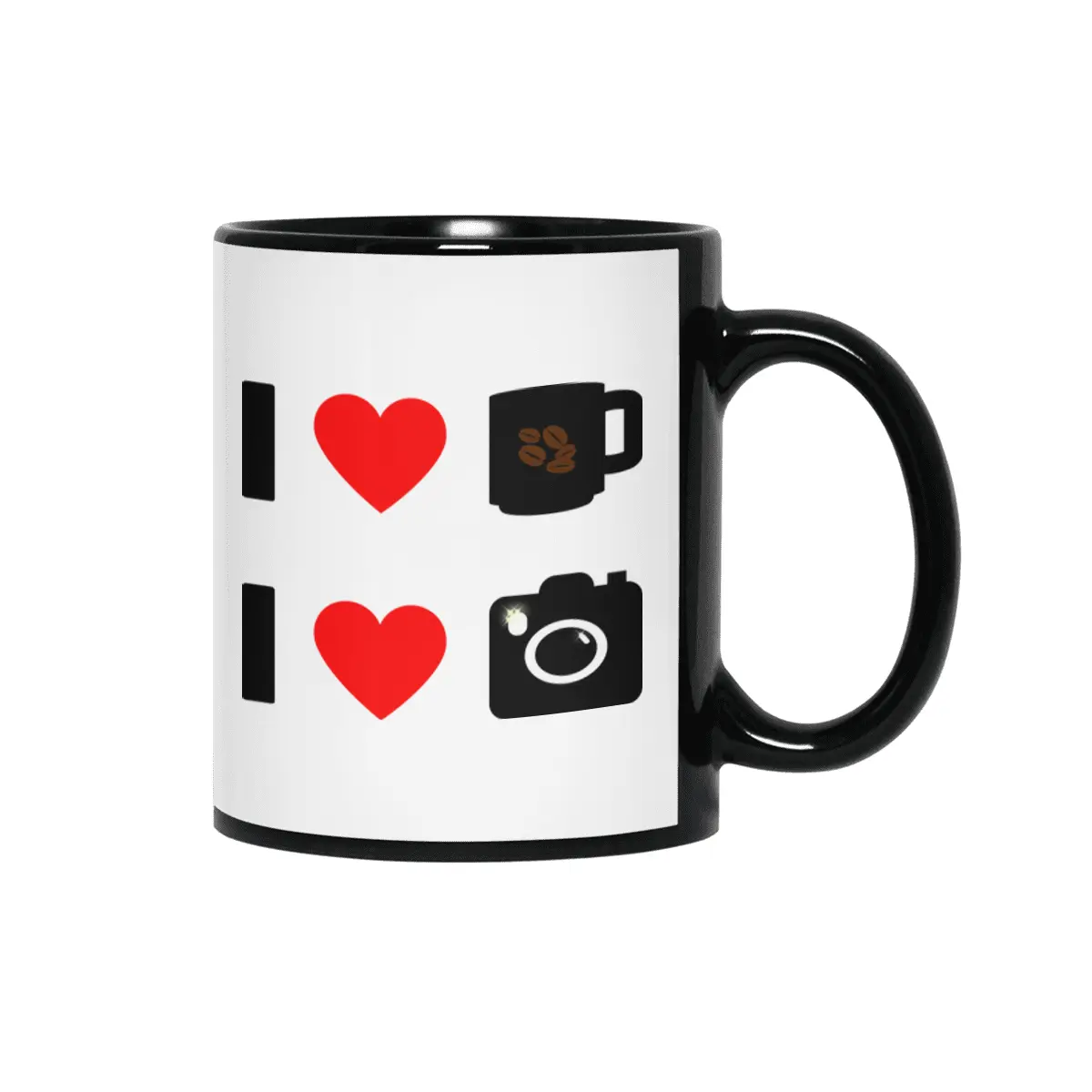 All I Need Is Coffee And My Camera Siyah Kupa
